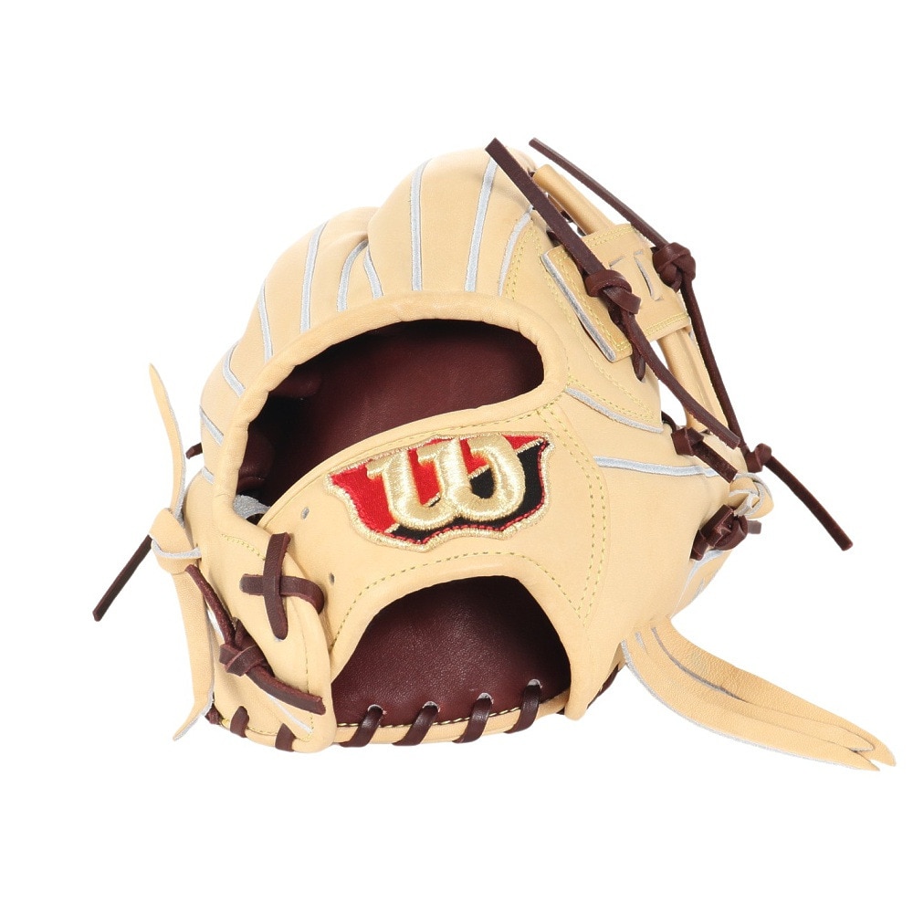 ウイルソン（Wilson）（メンズ）軟式用グラブ 内野手 軟式用 Wilson Staff デュアル 内野手用 D5型 11.5 WBW101712
