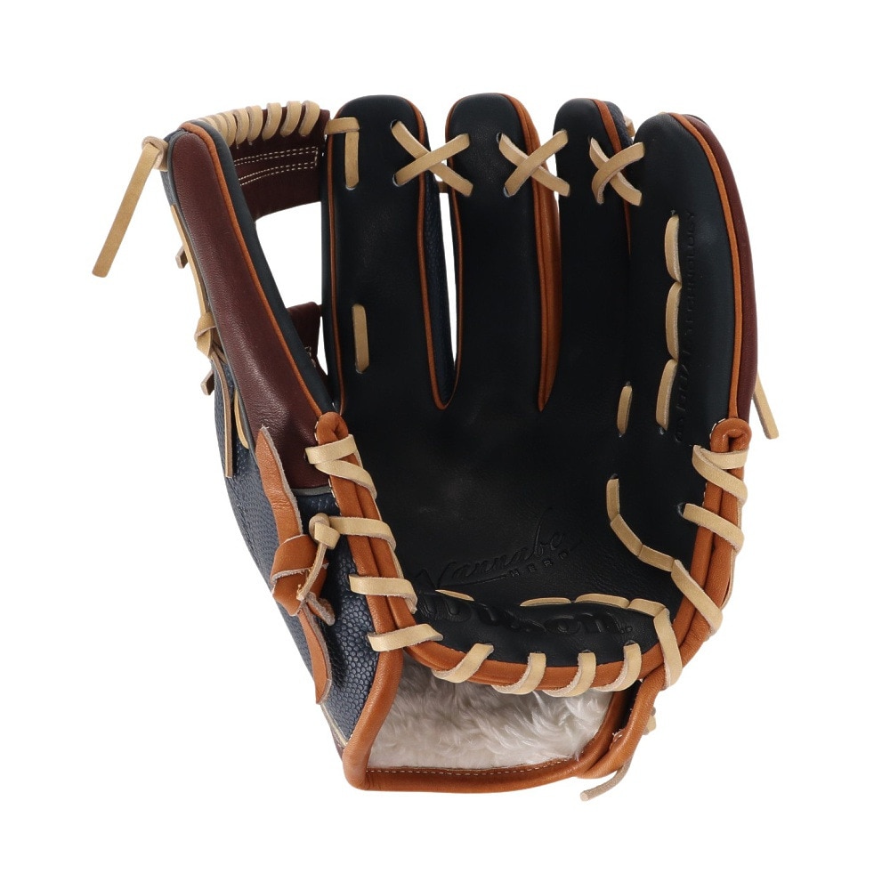 ウイルソン（Wilson）（メンズ）軟式用グラブ 内野手 一般用 The Wannabe Hero デュアル 内野手用 86型 11.5 WBW101762