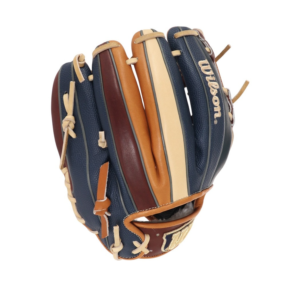 ウイルソン（Wilson）（メンズ）軟式用グラブ 内野手 一般用 The Wannabe Hero デュアル 内野手用 86型 11.5 WBW101762