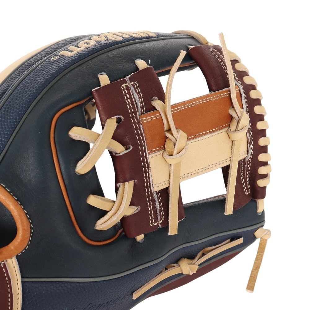 ウイルソン（Wilson）（メンズ）軟式用グラブ 内野手 一般用 The Wannabe Hero デュアル 内野手用 86型 11.5 WBW101762