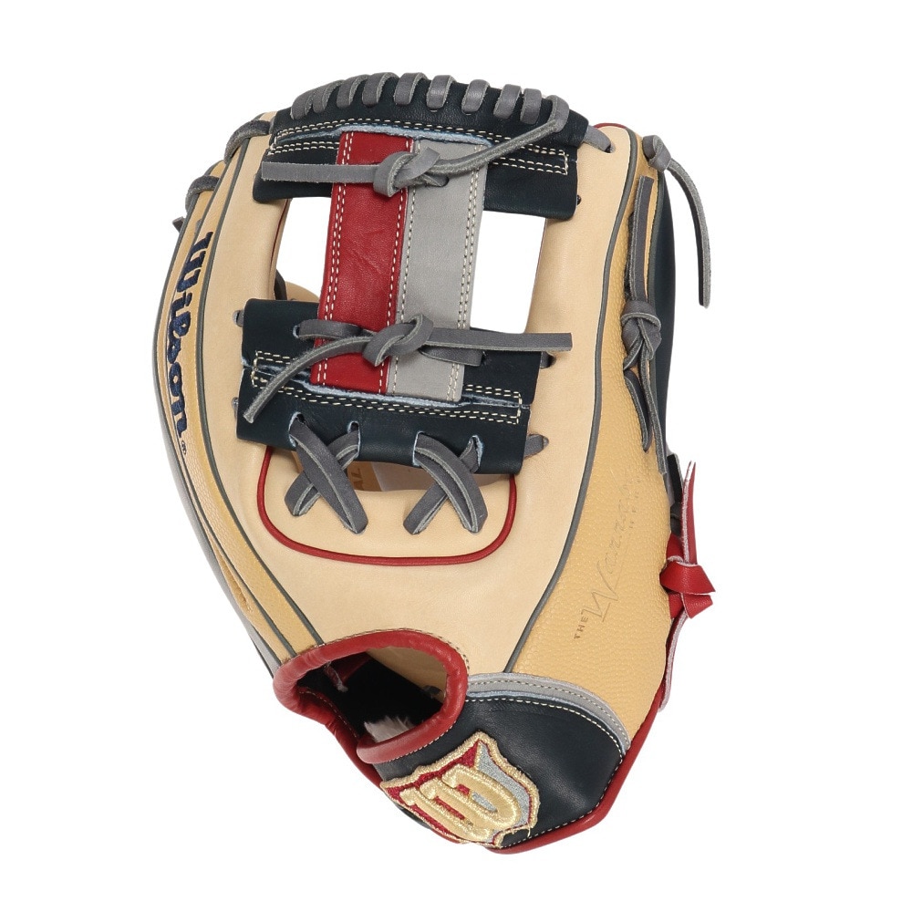 ウイルソン（Wilson）（メンズ）軟式用グラブ 内野手 一般用 The Wannabe Hero デュアル 内野手用 86型 11.5 WBW101766
