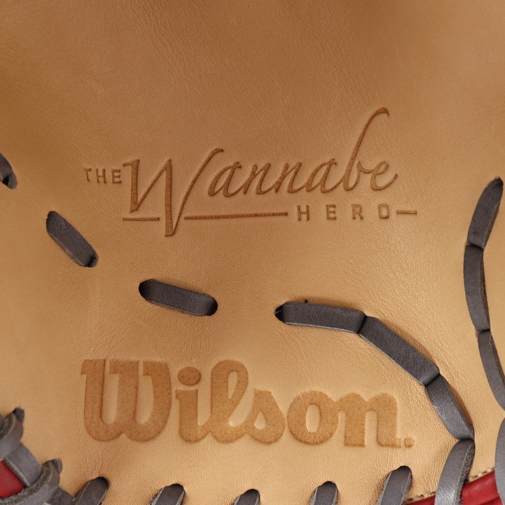 ウイルソン（Wilson）（メンズ）軟式用グラブ 内野手 一般用 The Wannabe Hero デュアル 内野手用 86型 11.5 WBW101766