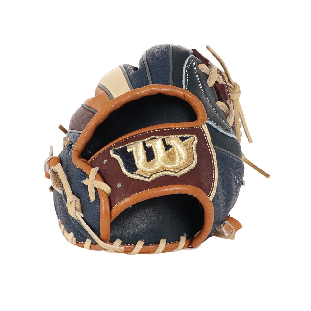 ウイルソン（Wilson）（メンズ）軟式用グラブ 内野手 一般用 The Wannabe Hero デュアル 外野手用 87型 11.8 WBW101772