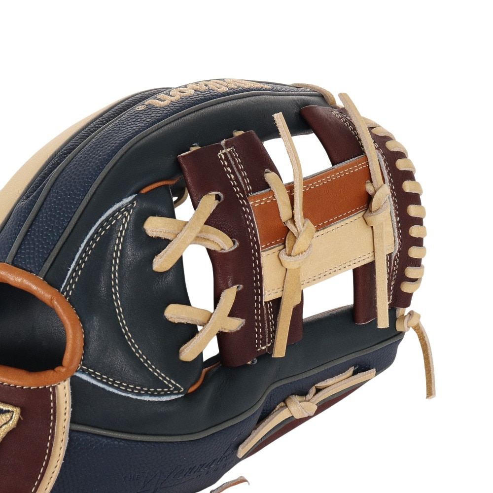 ウイルソン（Wilson）（メンズ）軟式用グラブ 内野手 一般用 The Wannabe Hero デュアル 外野手用 87型 11.8 WBW101772
