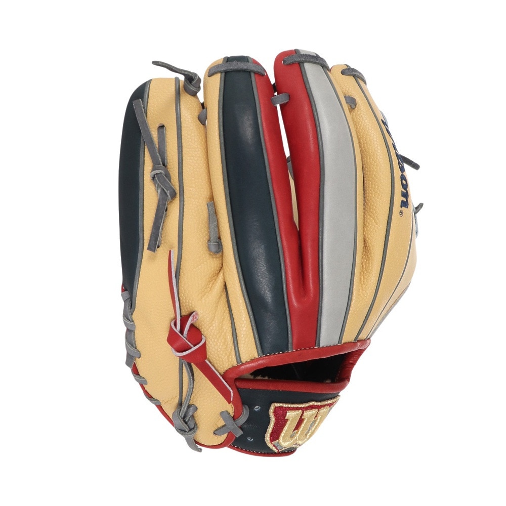 ウイルソン（Wilson）（メンズ）軟式用グラブ 内野手 一般用 The Wannabe Hero デュアル 外野手用 87型 11.8 WBW101776
