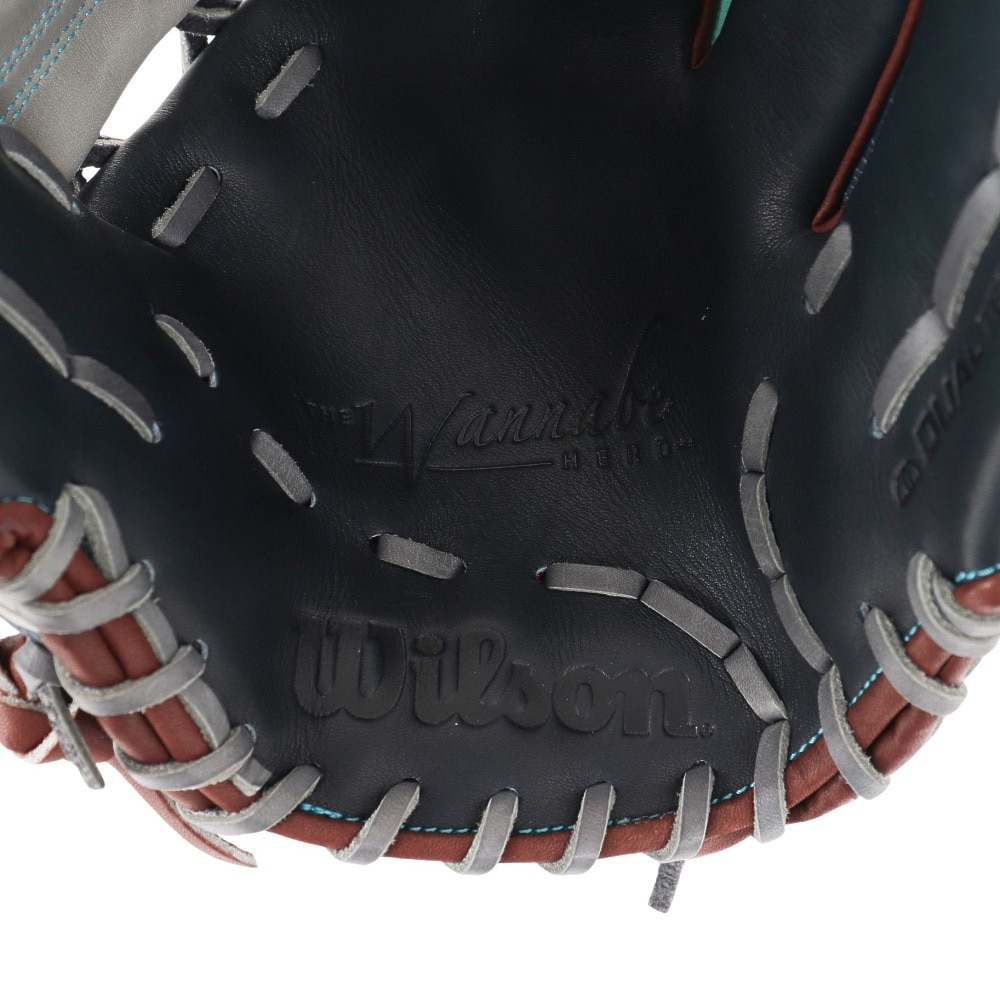 ウイルソン（Wilson）（メンズ）軟式用グラブ 内野手 一般用 The Wannabe Hero デュアル 内野手用 86型 11.5 WBW101768