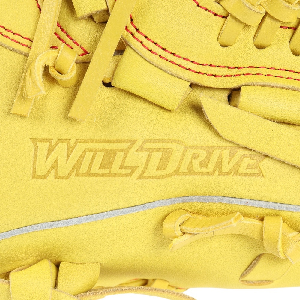 ミズノ（MIZUNO）（メンズ）軟式用グラブ 内野手 野球グローブ 一般 ウィルドライブ レッド 24SS 1AJGR21813 40