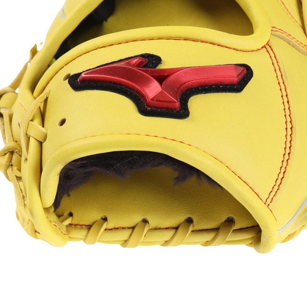 ミズノ（MIZUNO）（メンズ）軟式用グラブ 内野手 野球グローブ 一般 ウィルドライブ レッド 24SS 1AJGR21813 40