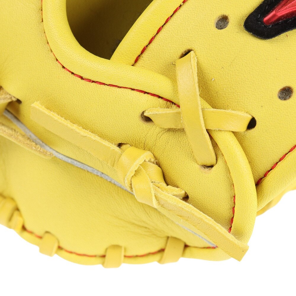 ミズノ（MIZUNO）（メンズ）軟式用グラブ 内野手 野球グローブ 一般 ウィルドライブ レッド 24SS 1AJGR21813 40