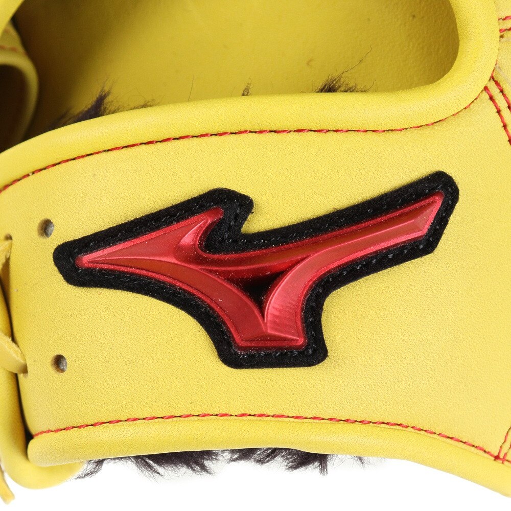 ミズノ（MIZUNO）（メンズ）軟式用グラブ 内野手 野球グローブ 一般 ウィルドライブ レッド 24SS 1AJGR21813 40
