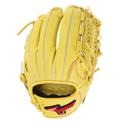 ミズノ(MIZUNO)(メンズ)軟式用グラブ 内野手 野球グローブ 一般 ウィルドライブ レッド 24SS 1AJGR21813 40