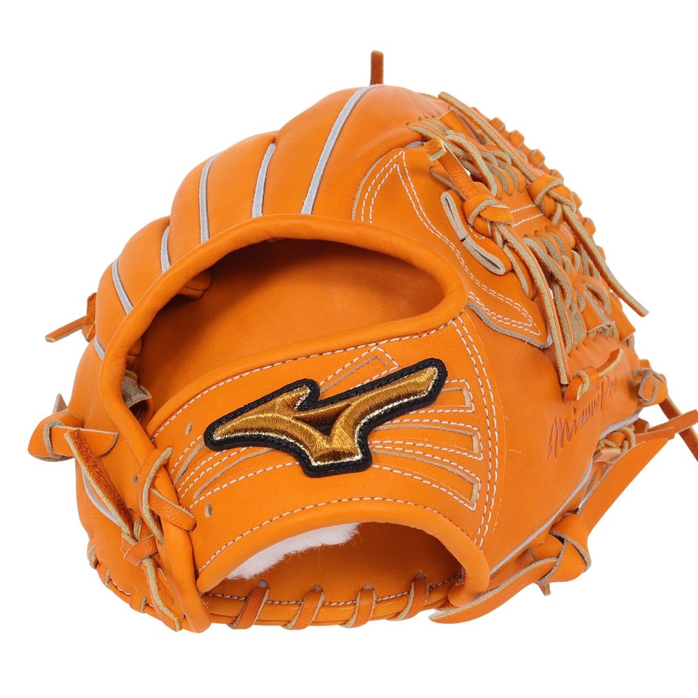 ミズノ（MIZUNO）（メンズ）軟式用グラブ 内野手 ミズノプロ 23WC 村上モデル B 野球グローブ 一般 1AJGR90403 54