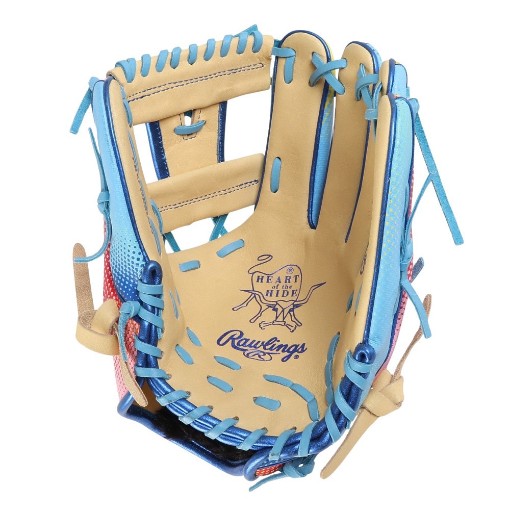 ローリングス（Rawlings）（メンズ）軟式用グラブ 内野手 HOH グラフィック N62-キャメル GR4HGN62-CAM