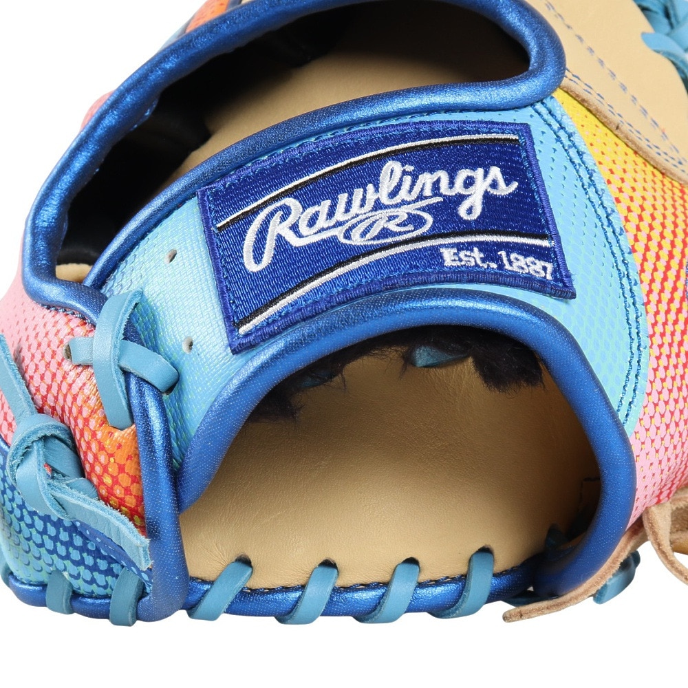 ローリングス（Rawlings）（メンズ）軟式用グラブ 内野手 HOH グラフィック N62-キャメル GR4HGN62-CAM