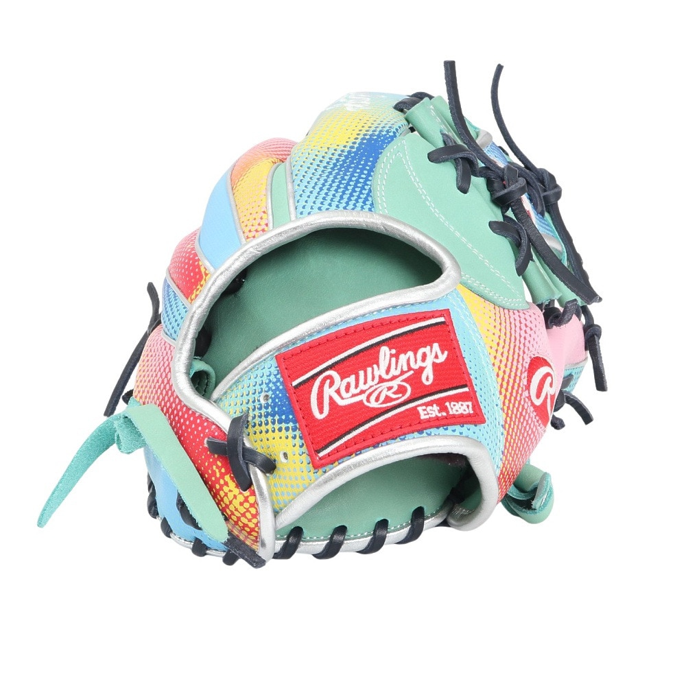 ローリングス（Rawlings）（メンズ）軟式用グラブ 内野手 HOH グラフィック N62-MINT GR4HGN62-MINT