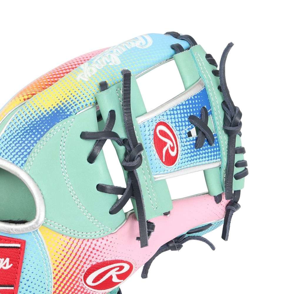 ローリングス（Rawlings）（メンズ）軟式用グラブ 内野手 HOH グラフィック N62-MINT GR4HGN62-MINT