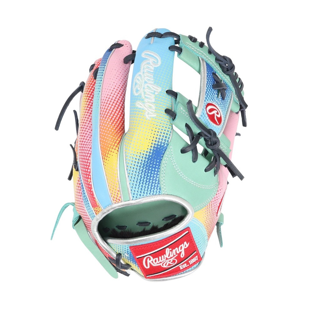 ローリングス（Rawlings）（メンズ）軟式用グラブ 内野手 HOH グラフィック N62-MINT GR4HGN62-MINT