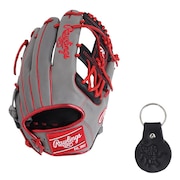 ローリングス（Rawlings）（メンズ）軟式用グラブ 内野手 野球グローブ 一般 HOH MLB カラーシンク GR4HMCK4H-B/GRY