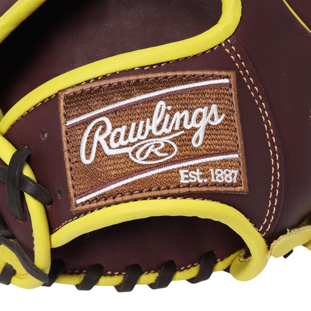ローリングス（Rawlings）（メンズ）軟式用グラブ 内野手 野球グローブ 一般 HOH MLB カラーシンク GR4HMCK4H-CHO/Y