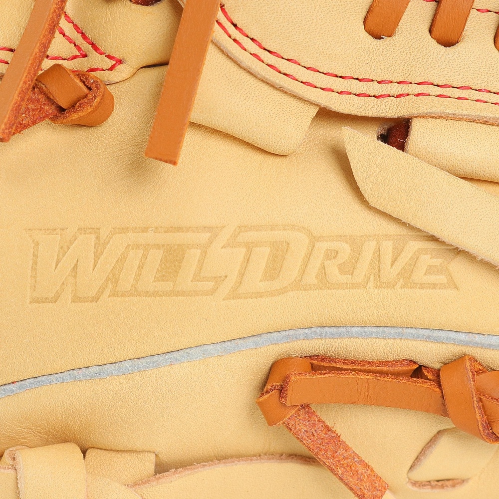 ミズノ（MIZUNO）（メンズ）軟式用グラブ 内野手 野球グローブ 一般 WILL DRIVE RED 24SS 1AJGR21913 8049