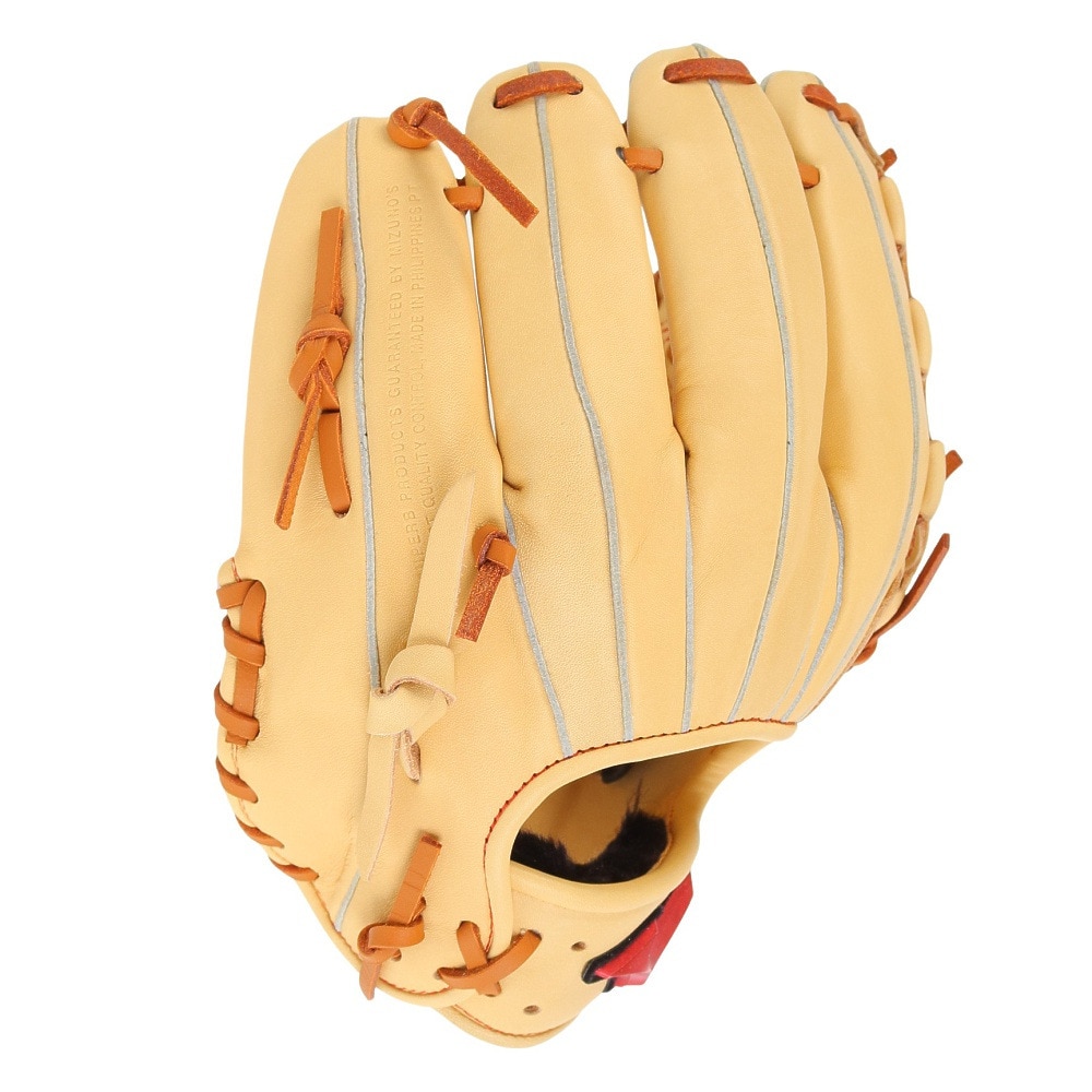 ミズノ（MIZUNO）（メンズ）軟式用グラブ 内野手 野球グローブ 一般 WILL DRIVE RED 24SS 1AJGR21913 8049