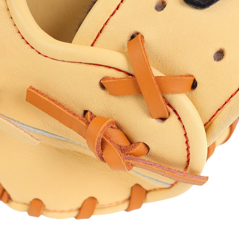 ミズノ（MIZUNO）（メンズ）軟式用グラブ 内野手 野球グローブ 一般 WILL DRIVE RED 24SS 1AJGR21913 8049