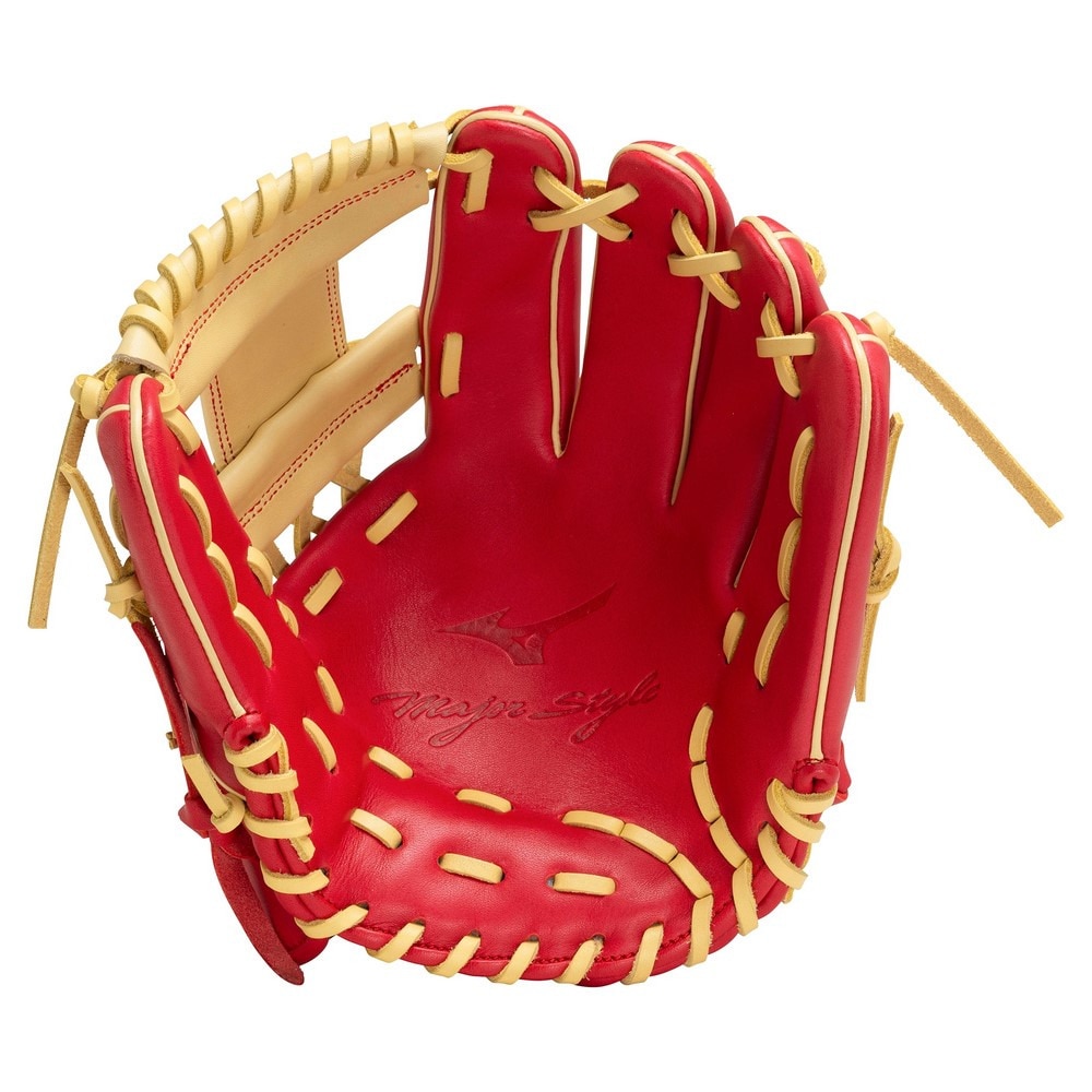 ミズノ（MIZUNO）（メンズ）軟式用グラブ 野球グローブ 一般 メジャースタイル グレゴリウスモデル 1AJGR30923 6280