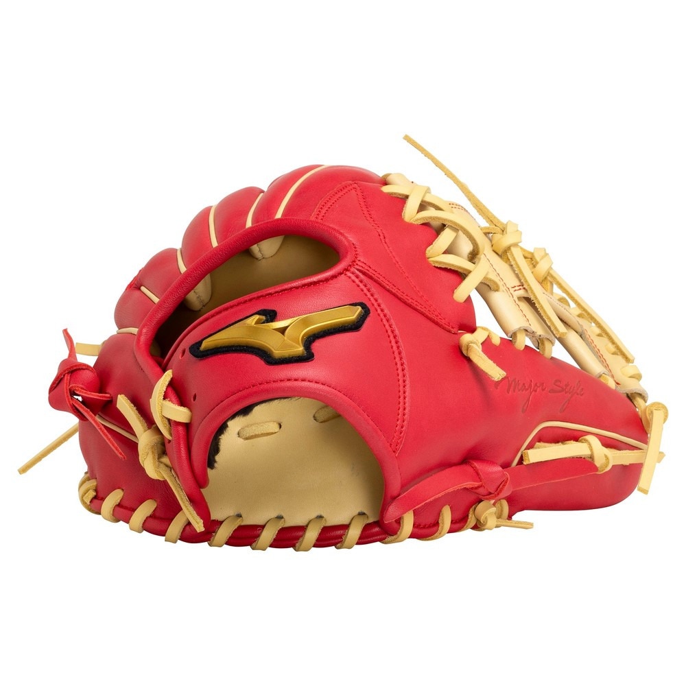ミズノ（MIZUNO）（メンズ）軟式用グラブ 野球グローブ 一般 メジャースタイル グレゴリウスモデル 1AJGR30923 6280
