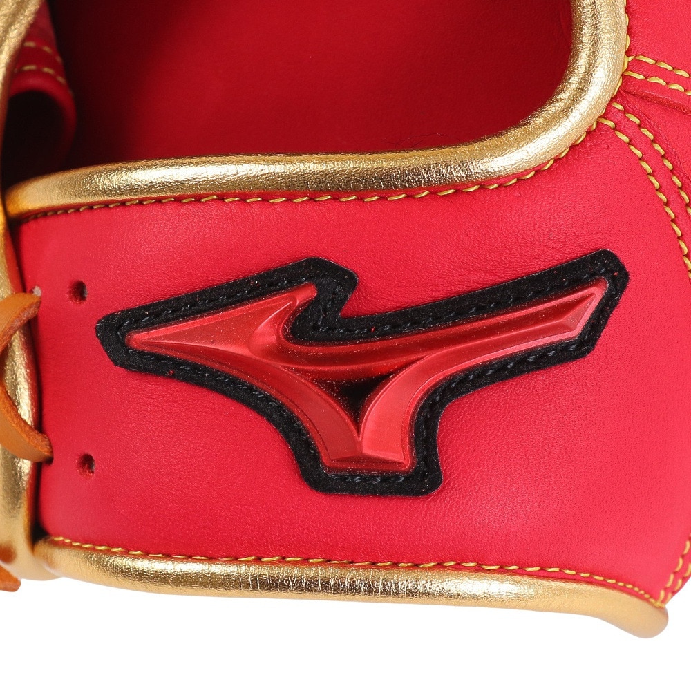 ミズノ（MIZUNO）（メンズ）軟式用グラブ 内野手 野球グローブ 一般 WILL DRIVE RED 1AJGR21703 6249