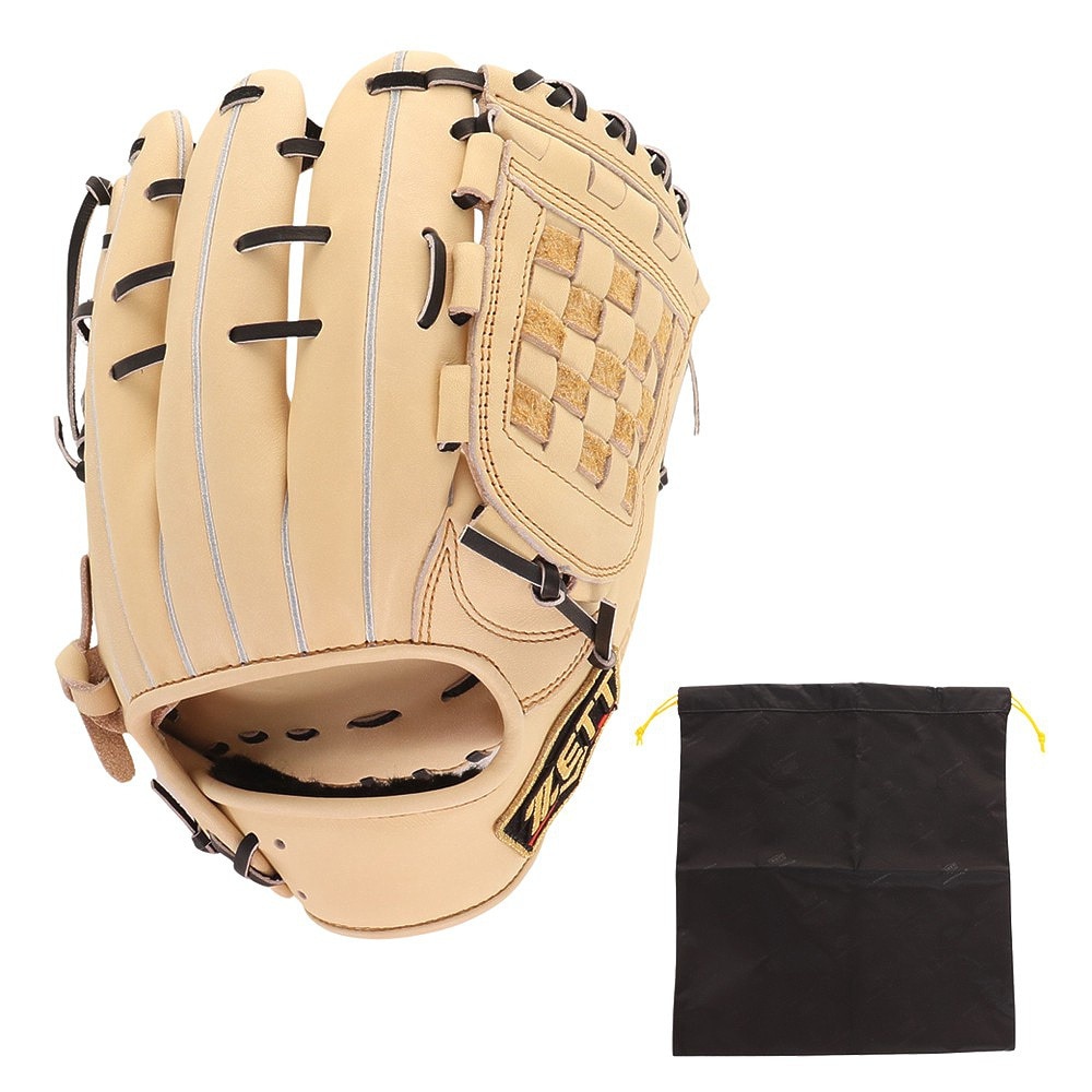 ゼット（ZETT）（メンズ）軟式用グラブ 二塁手・遊撃手用 野球グローブ 一般 プロステイタスシリーズ BRGB30564-3219