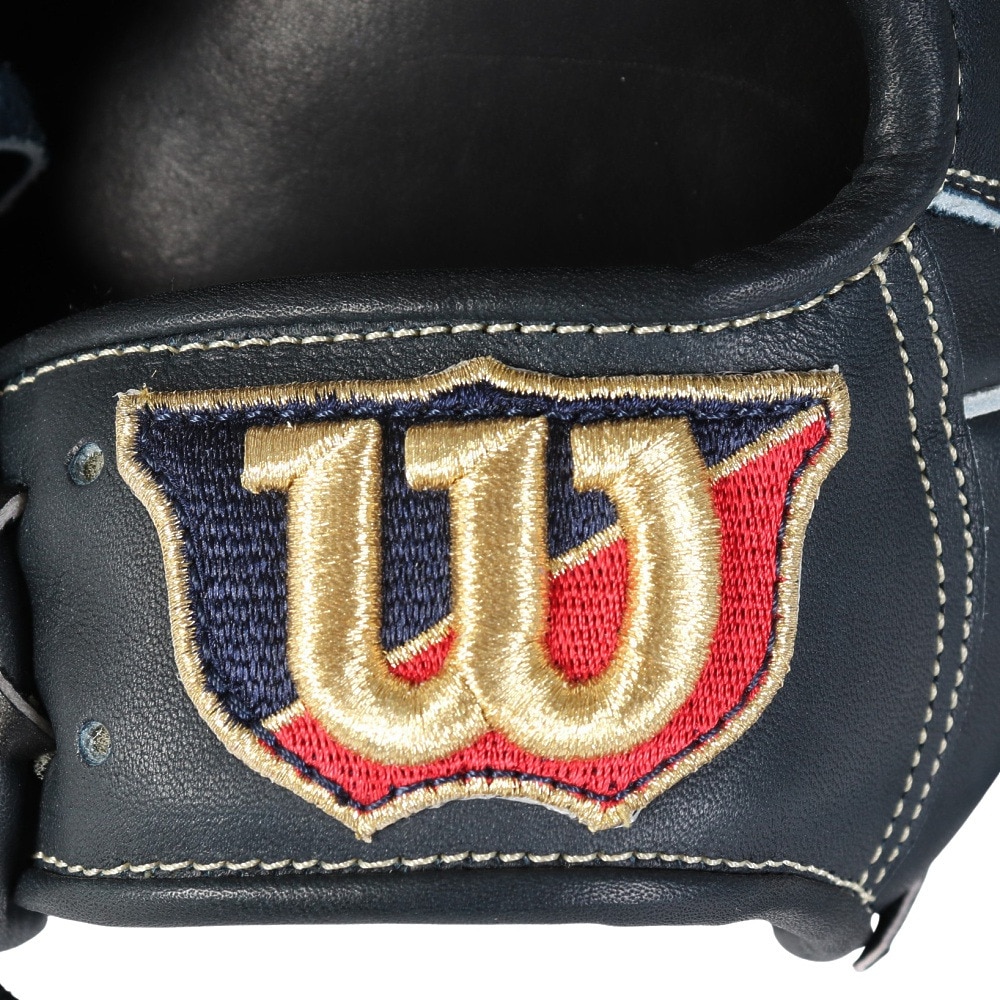 ウイルソン（Wilson）（メンズ、レディース）軟式用グラブ 内野手 野球グローブ 一般 Basic Lab DUAL D5 Wブラック ウィルソン デュアル WBW102369