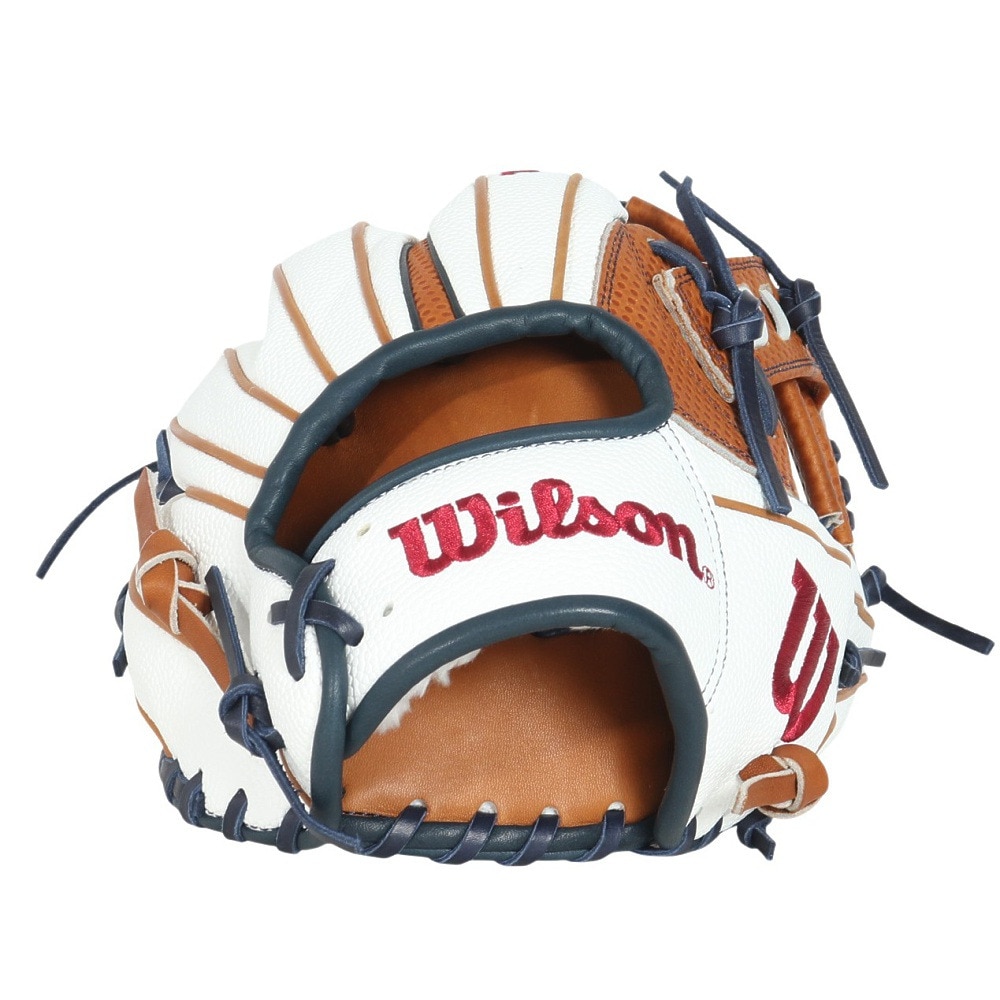 ウイルソン（Wilson）（メンズ）軟式用グラブ 野球グローブ 一般 Wannabe Hero DUAL 内野手用 27型 WBW102411