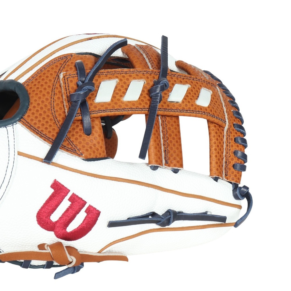 ウイルソン（Wilson）（メンズ）軟式用グラブ 野球グローブ 一般 Wannabe Hero DUAL 内野手用 27型 WBW102411