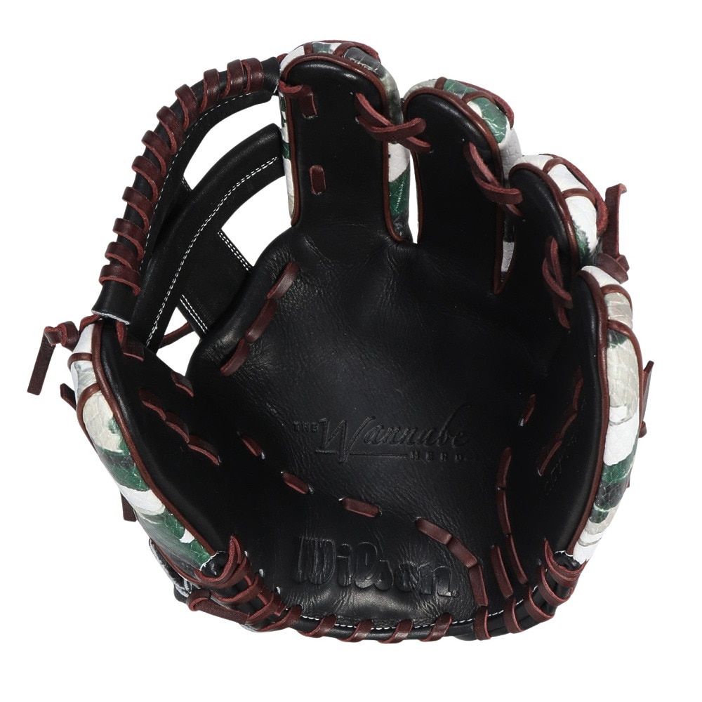 ウイルソン（Wilson）（メンズ、レディース）軟式用グラブ 内野手 野球グローブ ワナビー ヒーロー デュアル Wannabe Hero DUAL 27 WBW102413