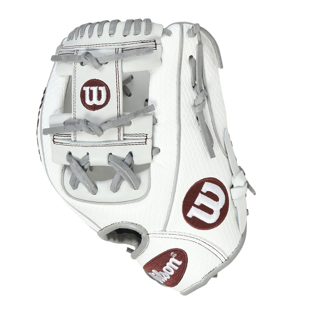 ウイルソン（Wilson）（メンズ、レディース）軟式用グラブ 内野手 野球グローブ ワナビー ヒーロー デュアル Wannabe Hero DUAL 86 WBW102431
