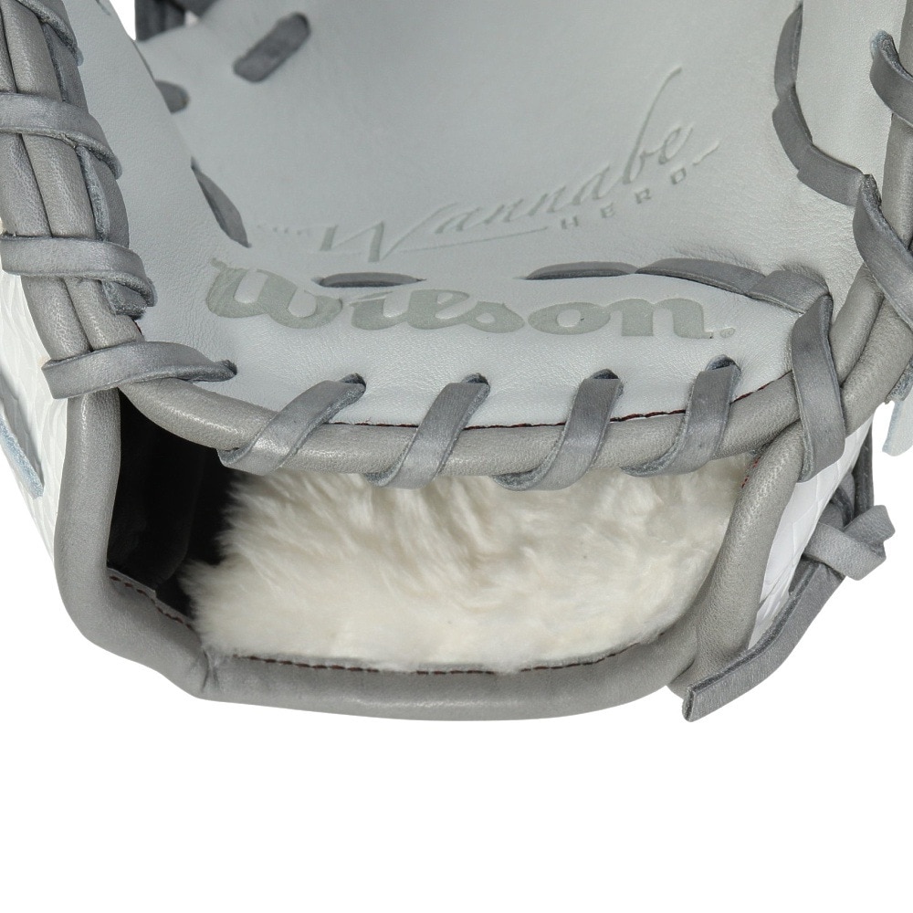 ウイルソン（Wilson）（メンズ、レディース）軟式用グラブ 内野手 野球グローブ ワナビー ヒーロー デュアル Wannabe Hero DUAL 86 WBW102431