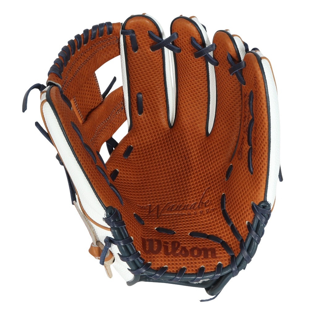 ウイルソン（Wilson）（メンズ）軟式用グラブ 野球グローブ 一般 Wannabe Hero DUAL 内野手用 87型 WBW102443