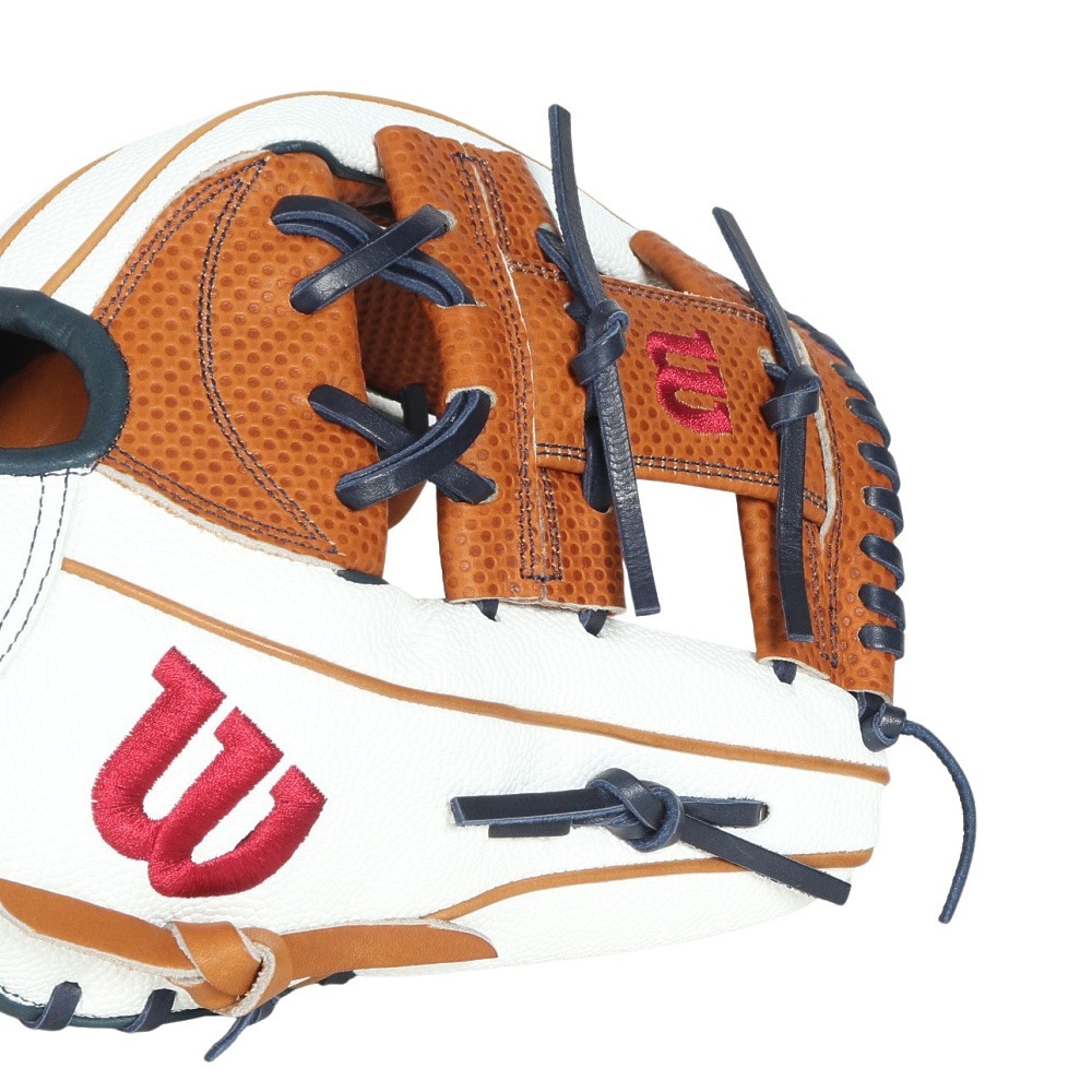 ウイルソン（Wilson）（メンズ）軟式用グラブ 野球グローブ 一般 Wannabe Hero DUAL 内野手用 87型 WBW102443