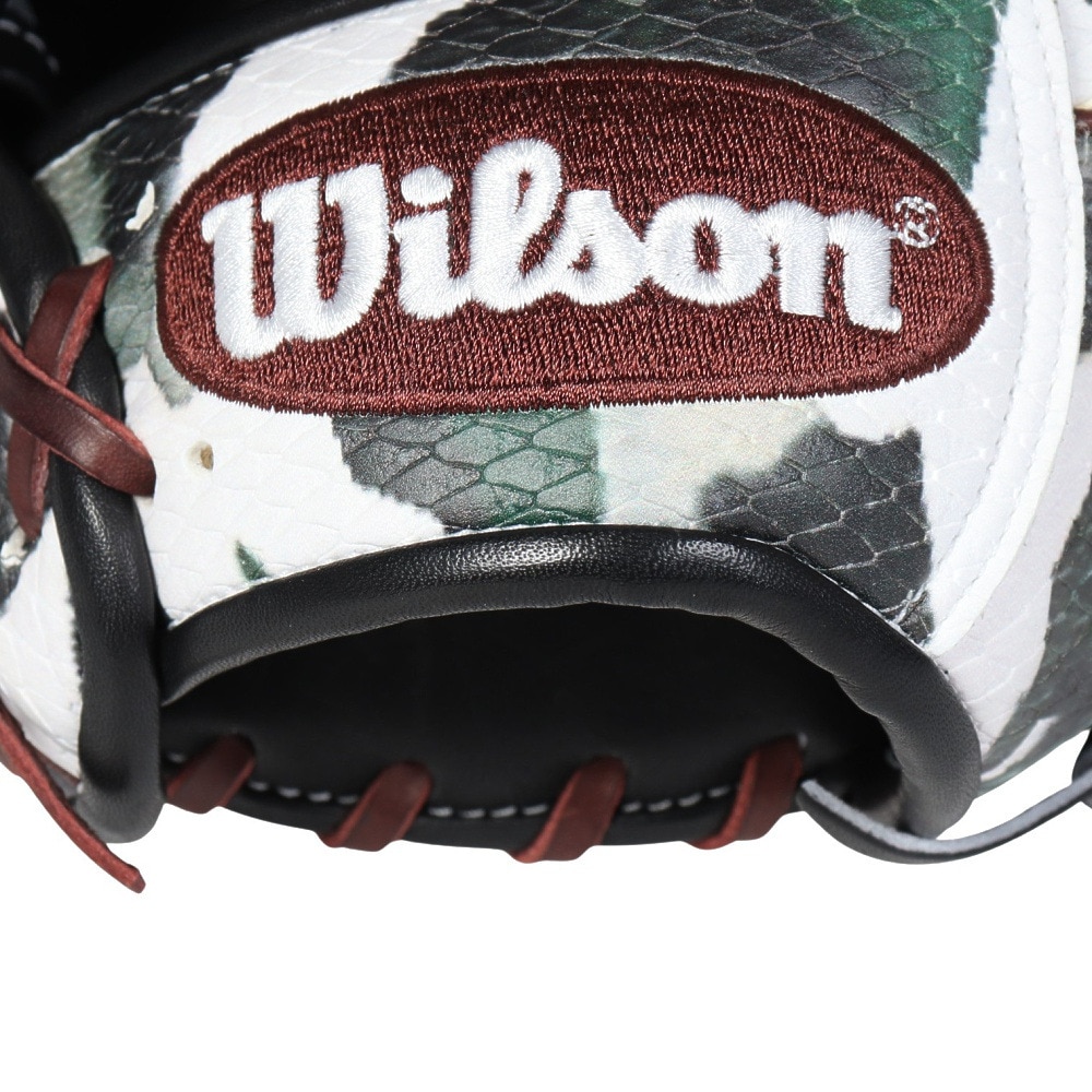 ウイルソン（Wilson）（メンズ、レディース）軟式用グラブ 内野手 野球グローブ ワナビー ヒーロー デュアル Wannabe Hero DUAL 87 WBW102445