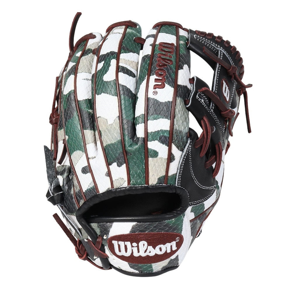ウイルソン（Wilson）（メンズ、レディース）軟式用グラブ 内野手 野球グローブ ワナビー ヒーロー デュアル Wannabe Hero DUAL 87 WBW102445