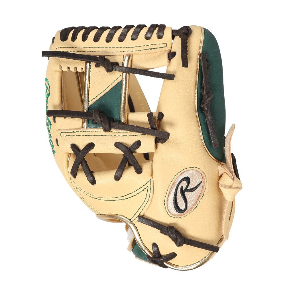 ローリングス（Rawlings）（メンズ）軟式用グラブ 内野手 野球グローブ 一般 HOH Wizard ウィザード GR4FHWN52MG-CAM/DGRN
