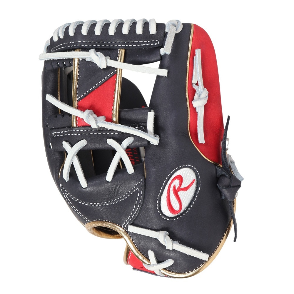 ローリングス（Rawlings）（メンズ）軟式用グラブ 内野手 野球グローブ 一般 HOH Wizard ウィザード GR4FHWN52MG-N/SC