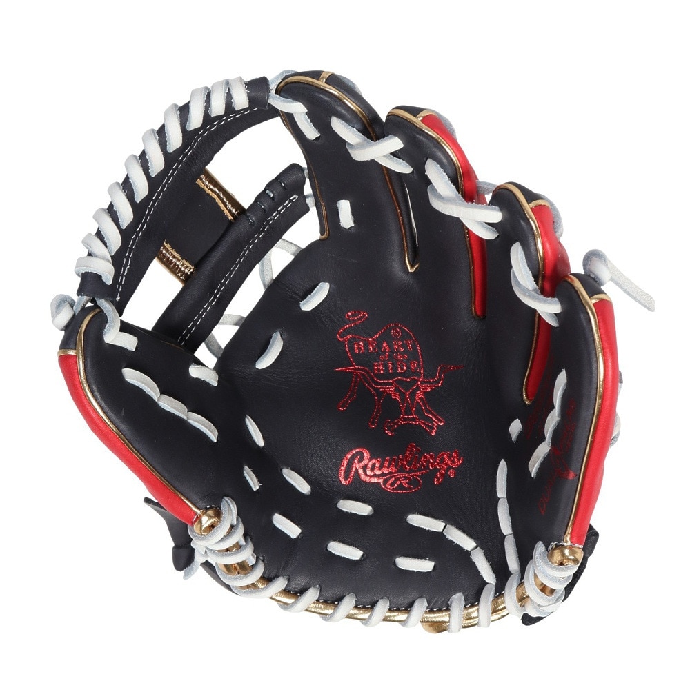 ローリングス（Rawlings）（メンズ）軟式用グラブ 内野手 野球グローブ 一般 HOH Wizard ウィザード GR4FHWN52MG-N/SC
