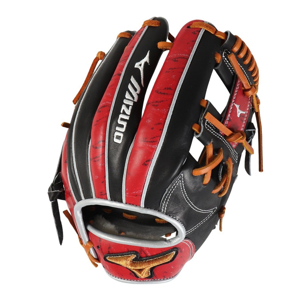 ミズノ（MIZUNO）（メンズ）軟式用グラブ 内野手 野球グローブ 一般 ミズノプロ 2024セレクションB 1AJGR31203 09A5 お一人様一点まで