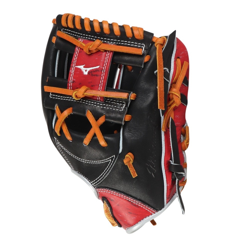 ミズノ（MIZUNO）（メンズ）軟式用グラブ 内野手 野球グローブ 一般 ミズノプロ 2024セレクションB 1AJGR31203 09A5 お一人様一点まで
