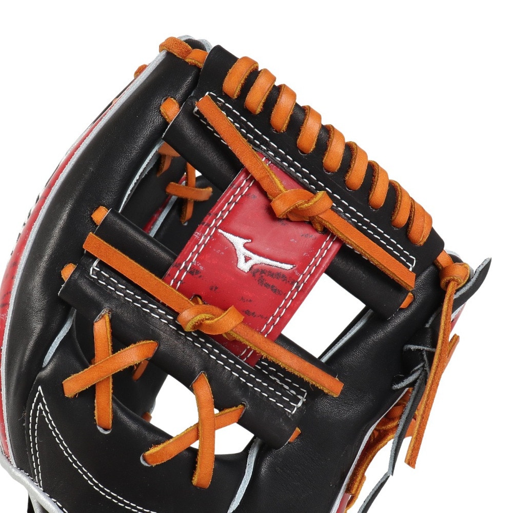 ミズノ（MIZUNO）（メンズ）軟式用グラブ 内野手 野球グローブ 一般 ミズノプロ 2024セレクションB 1AJGR31203 09A5 お一人様一点まで