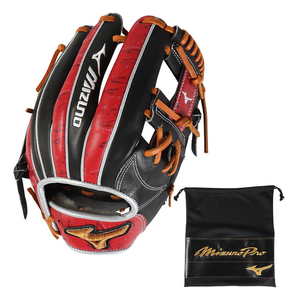 ミズノ（MIZUNO）（メンズ）軟式用グラブ 内野手 野球グローブ