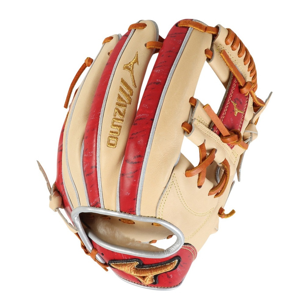 ミズノ（MIZUNO）（メンズ）軟式用グラブ 内野手 野球グローブ 一般 ミズノプロ 2024セレクションB 1AJGR31203 80A5 お一人様一点まで