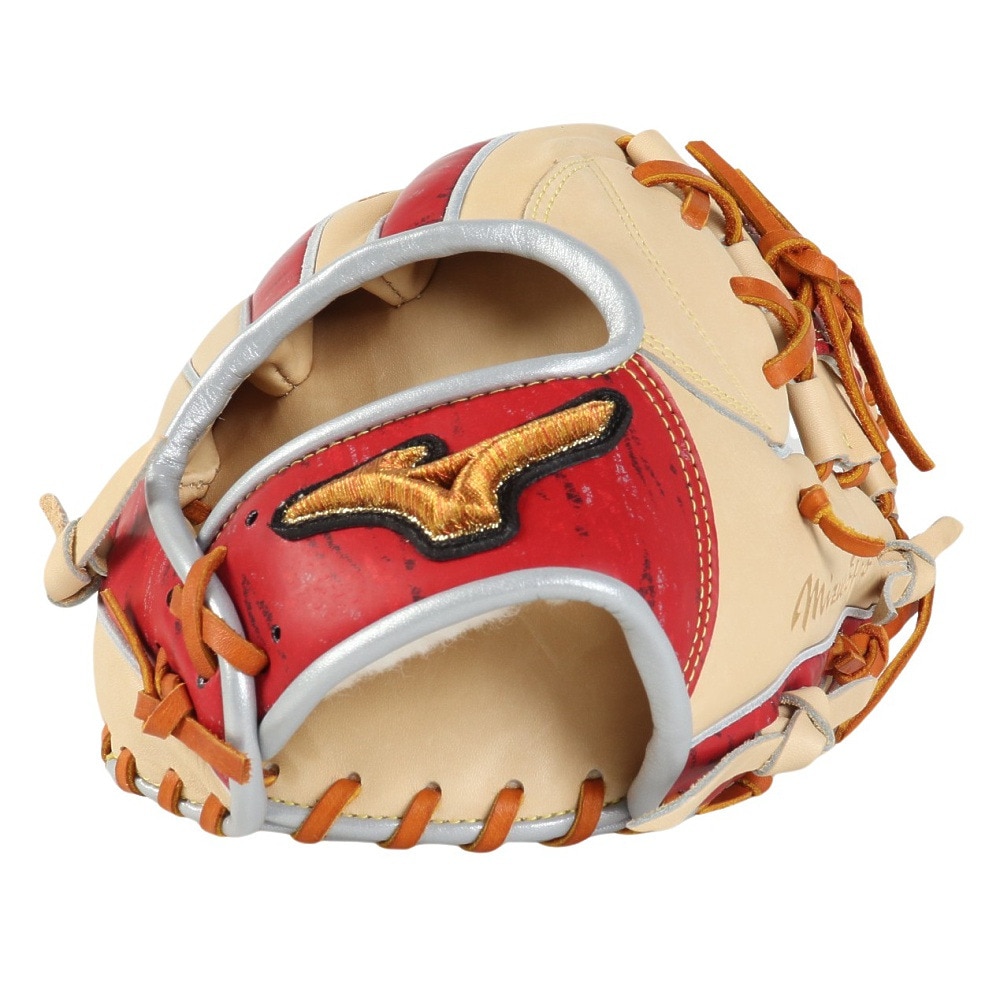 ミズノ（MIZUNO）（メンズ）軟式用グラブ 内野手 野球グローブ 一般 ミズノプロ 2024セレクションB 1AJGR31203 80A5 お一人様一点まで