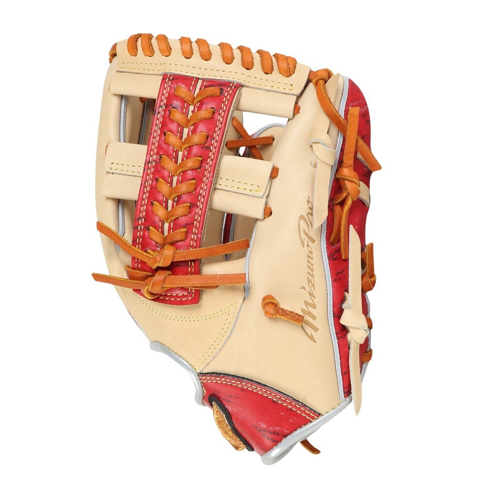 ミズノ（MIZUNO）（メンズ）軟式用グラブ 外野手用 野球グローブ 一般 ミズノプロ 2024セレクション B 1AJGR31213 80A5 お一人様一点まで